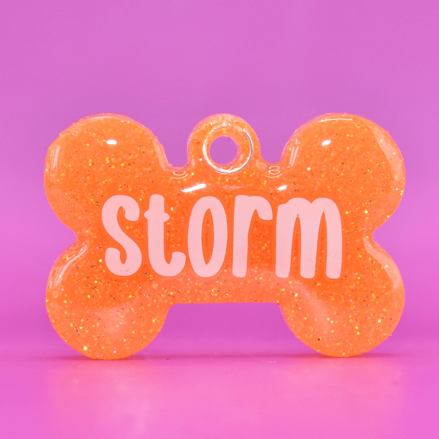 ORANGE JELLY GLITTER