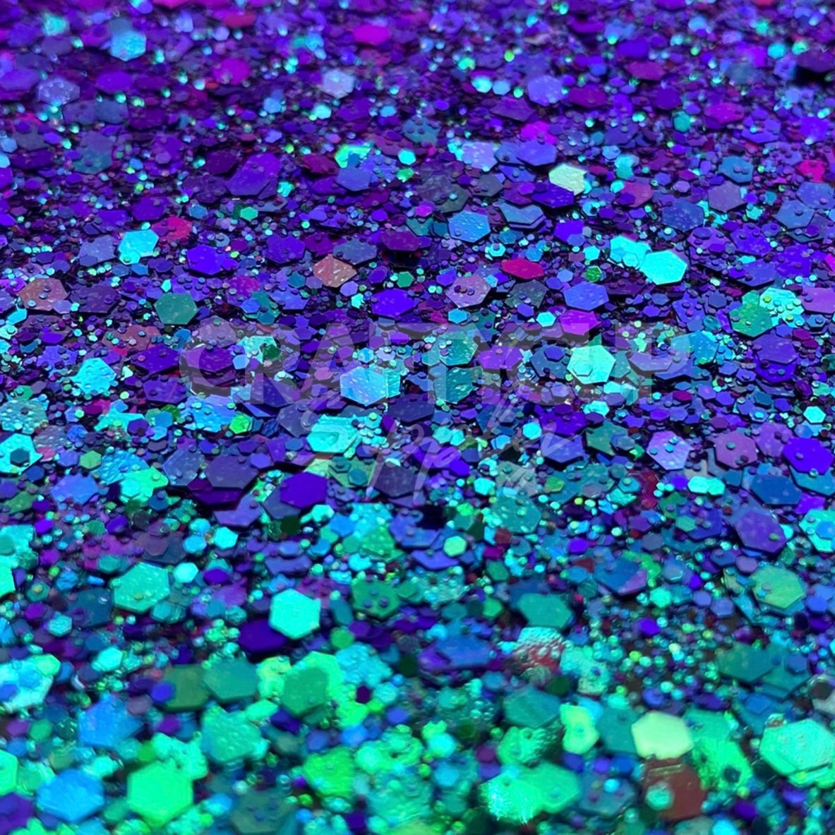 WITCHES BREW GLITTER TAG
