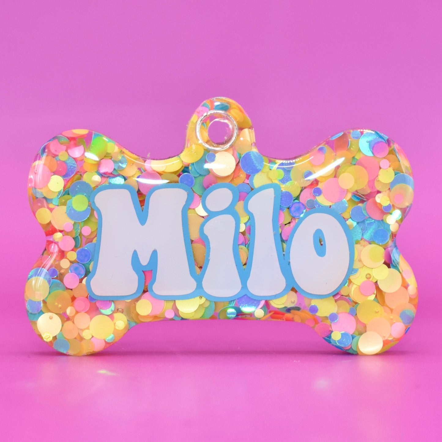 TUTTI FRUTTI DOTTY GLITTER TAG