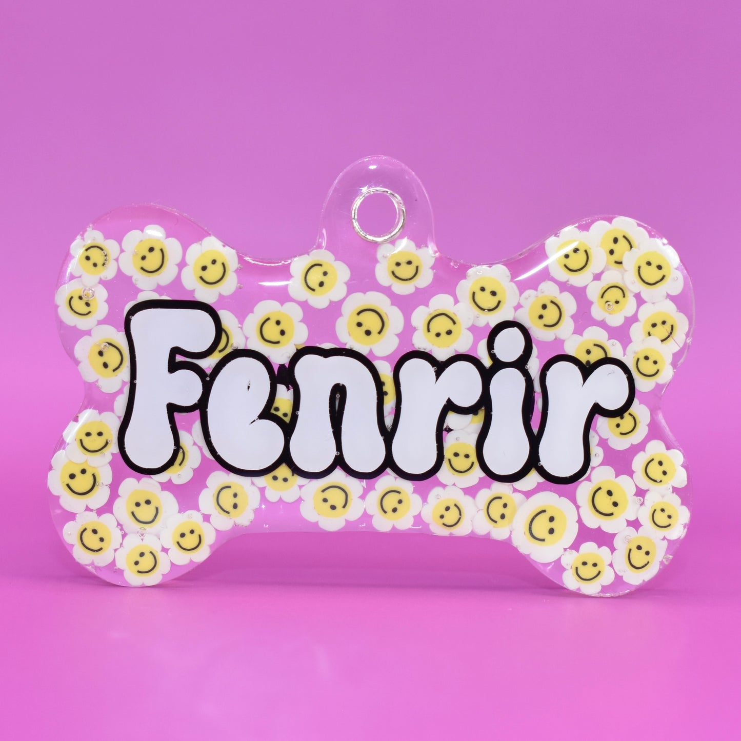GROOVY FLOWER TAG