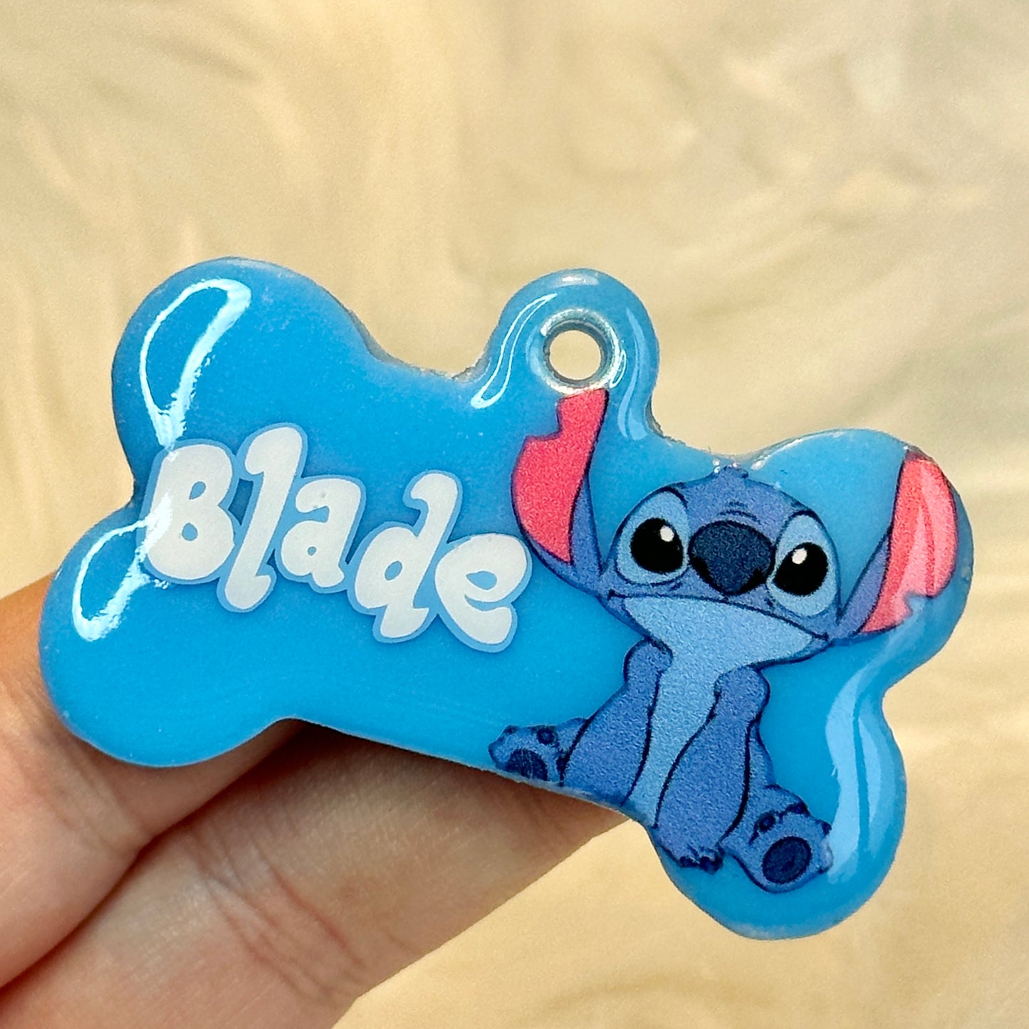 BLUE ALIEN TAG
