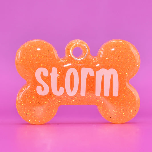ORANGE JELLY GLITTER