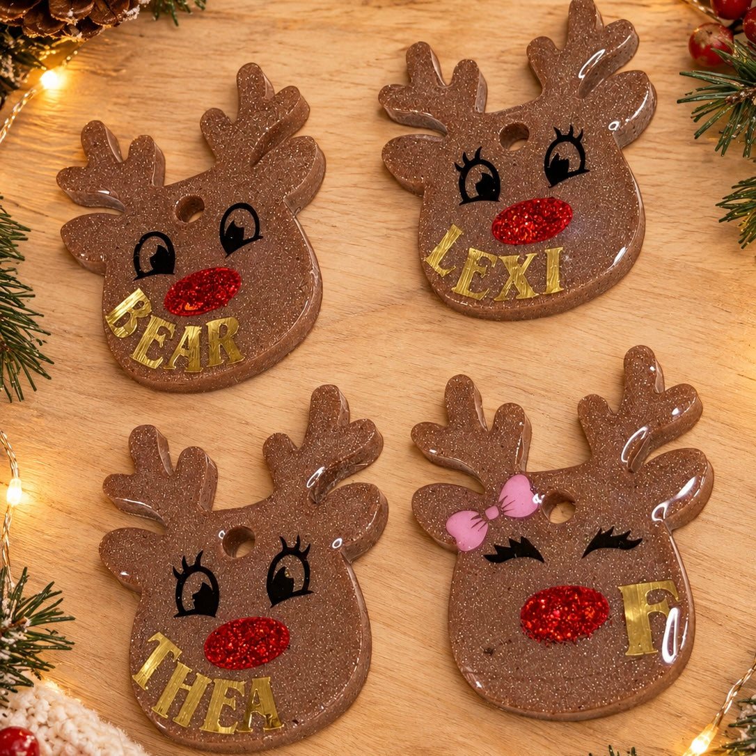 Rudolph Reindeer Tag