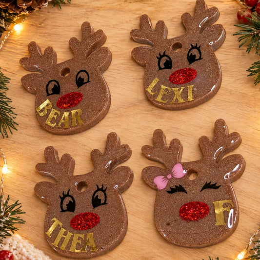 Rudolph Reindeer Tag