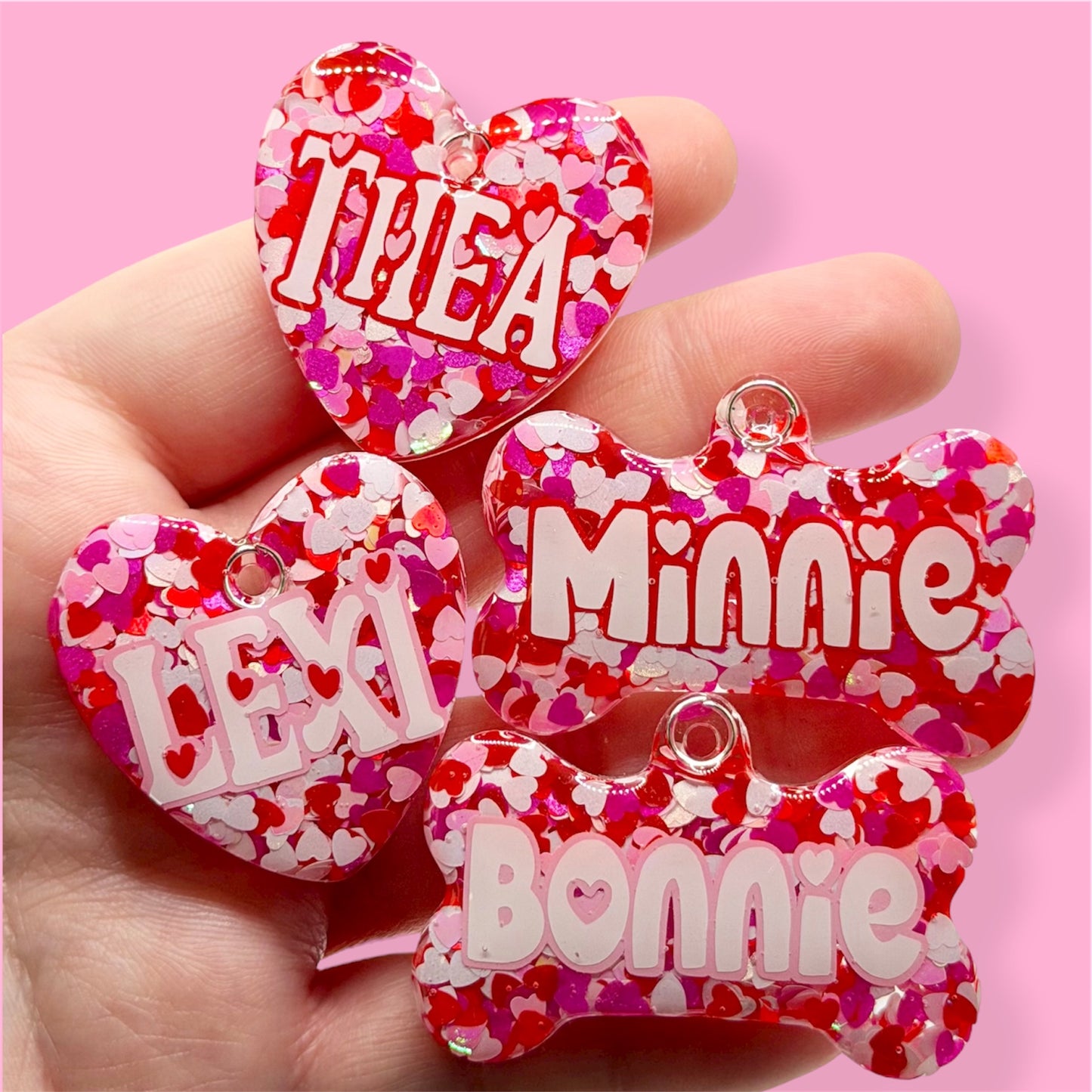 Love Confetti Tag