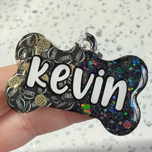 OREO COOKIE GLITTER TAG