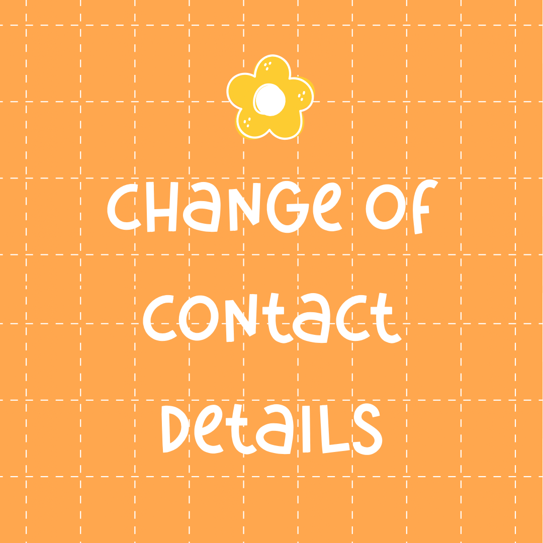 Change Of Contact Details
