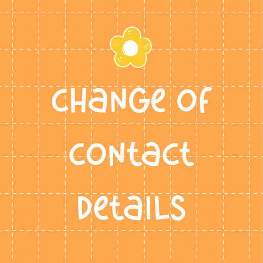 Change Of Contact Details