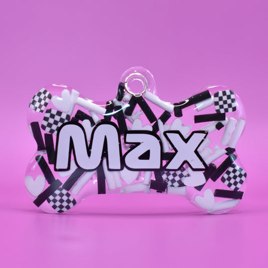 CHECKERED MIX TAG
