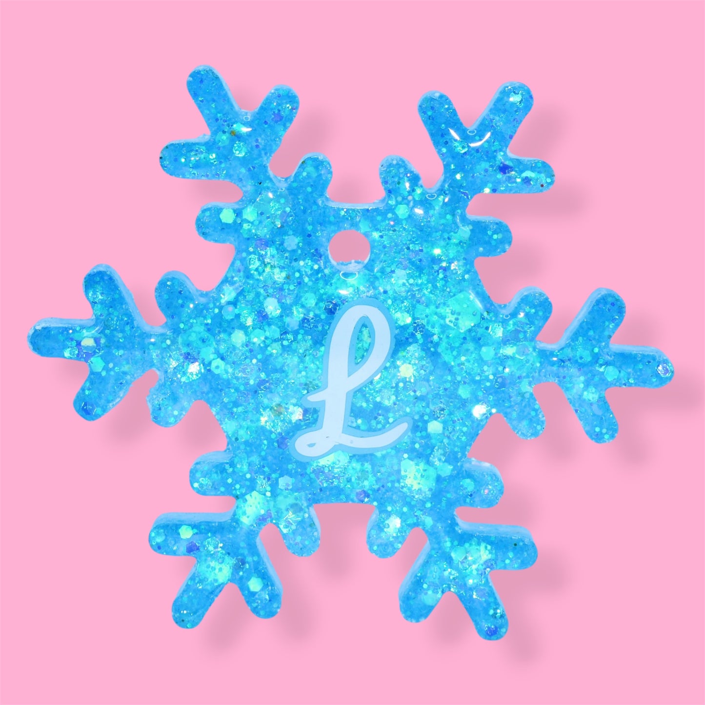 Snowflake Shape Tag