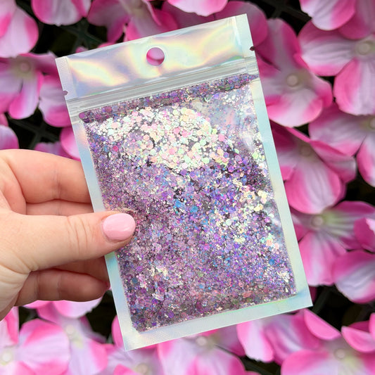 The Thea Glitter Tag