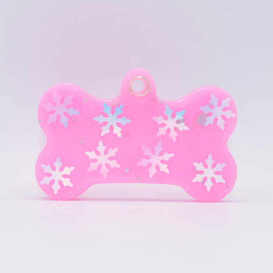 SPRINKLE OF SNOWFLAKES TAG