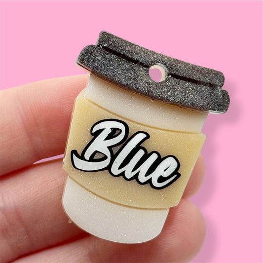 Coffee Cup Shape Tag