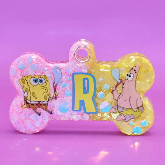 SB & PATRICK BUBBLES TAG