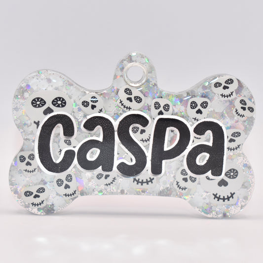 FUNKY SKULL TAG