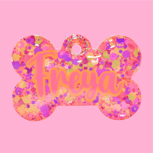 The Lexi Glitter Tag