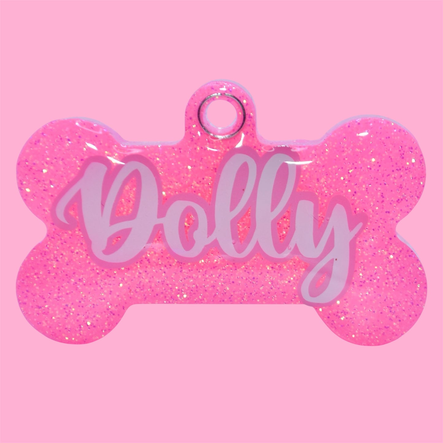 The Dolly Glitter Tag