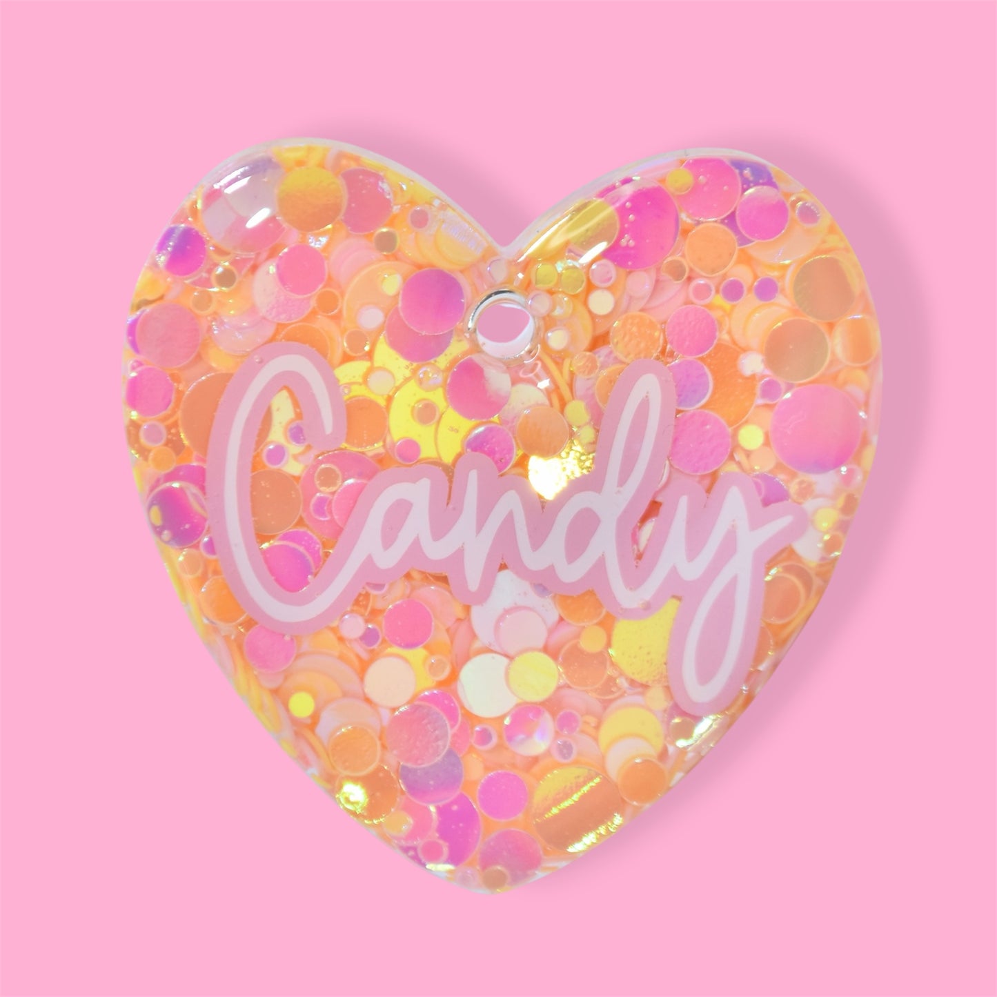The Candy Glitter Tag