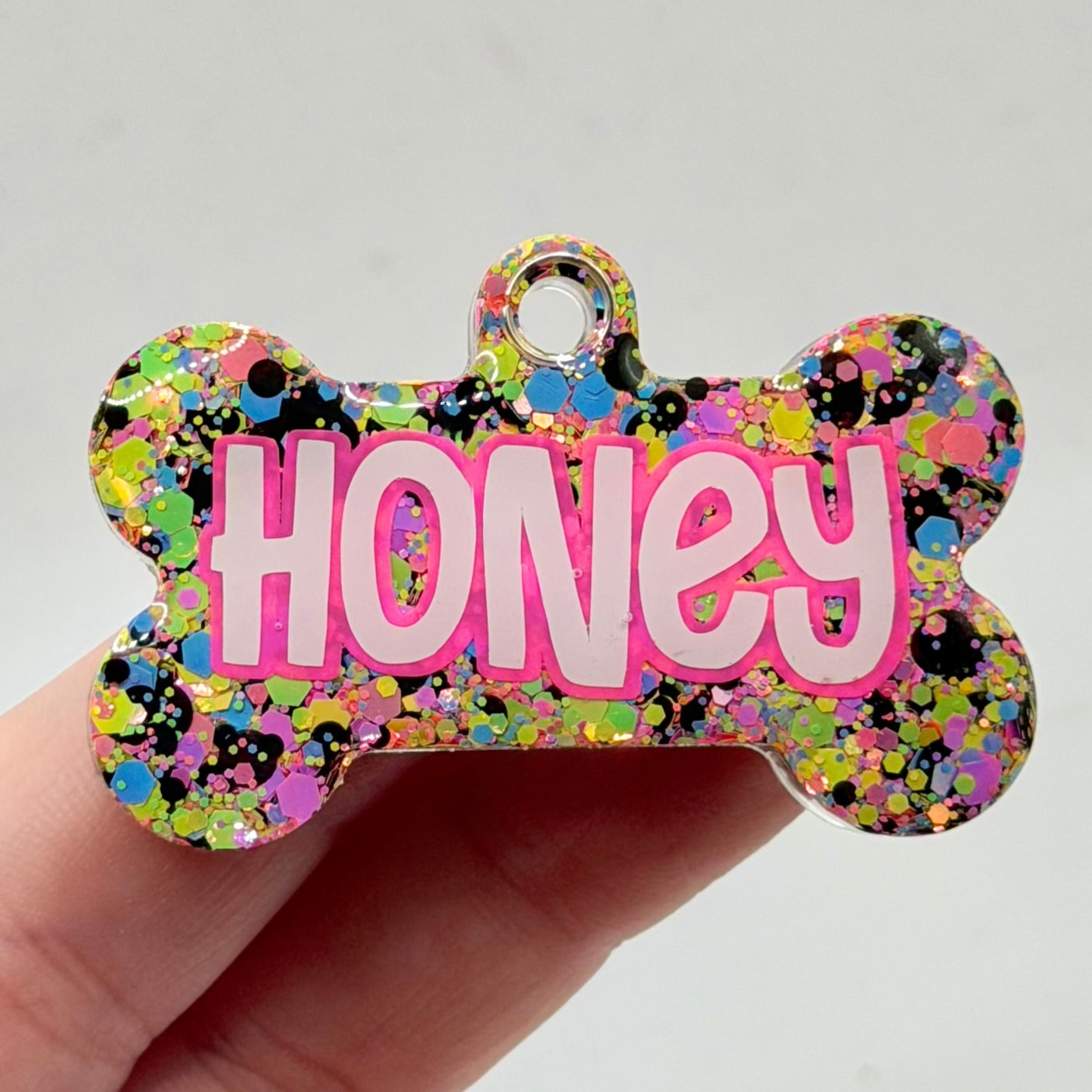 The Freya Glitter Tag