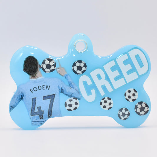 FOOTBALL PLAYER TAG