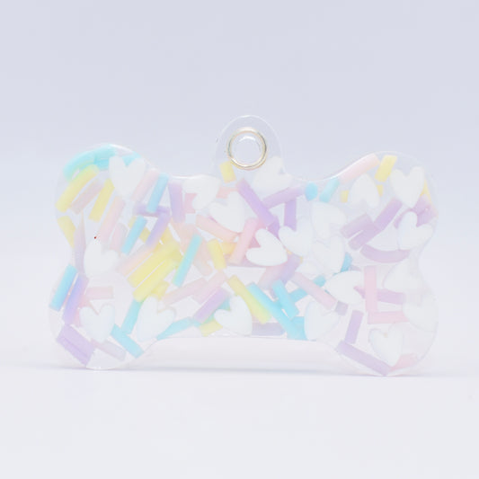 PASTEL HEART MIX TAG