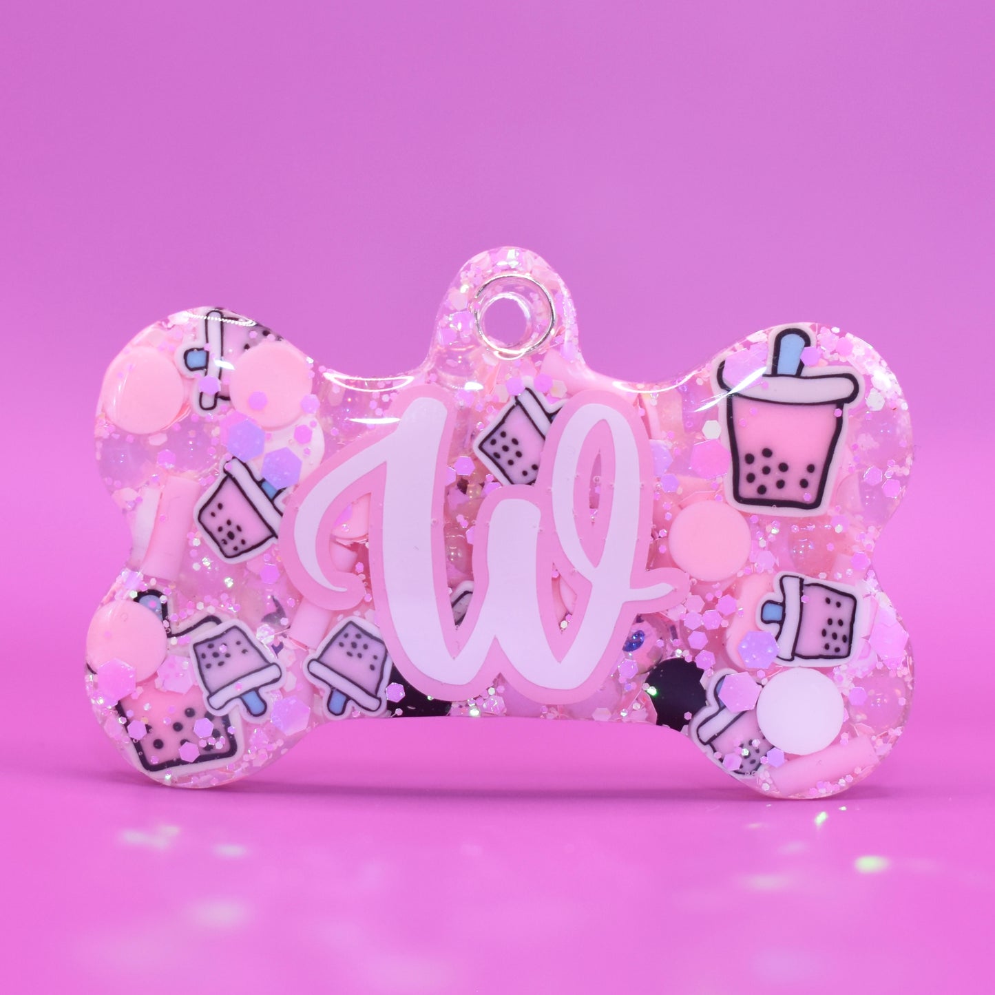 PINK BOBA TEA TAG