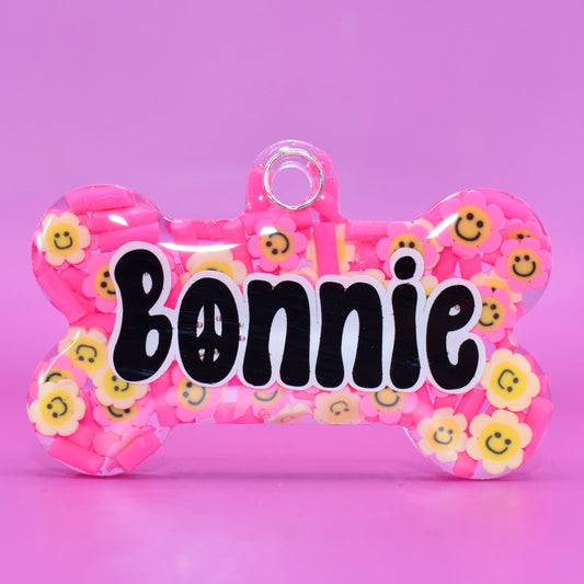 GROOVY PINK TAG