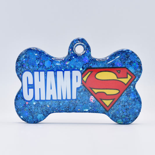 SUPERMAN LOGO TAG