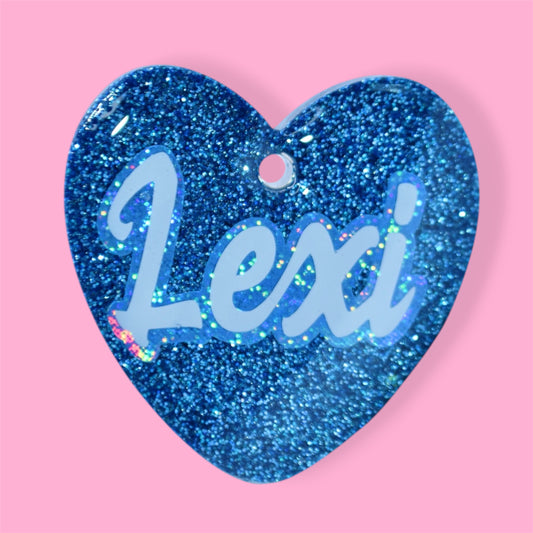 The Creed Glitter Tag
