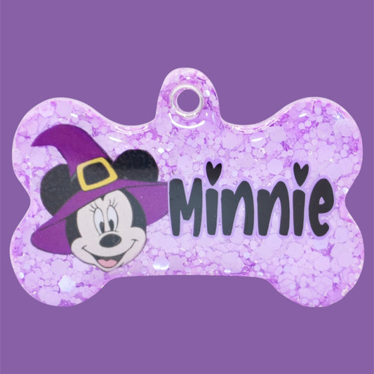Minnie Witch Tag