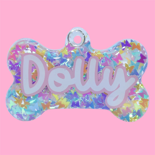 The Thalia Glitter Tag