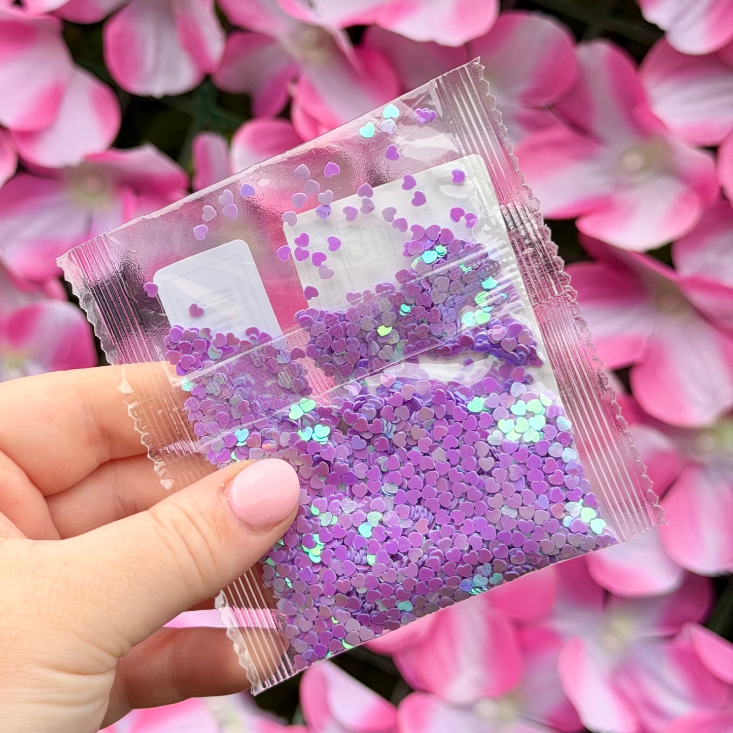 The Hugsy Glitter Tag