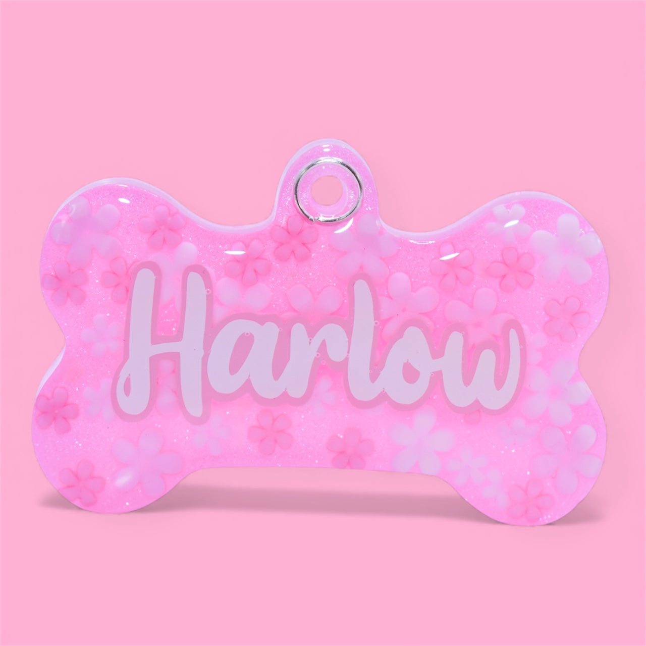 Pink Pretty Petals Tag