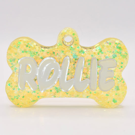 YELLOW GLITTER
