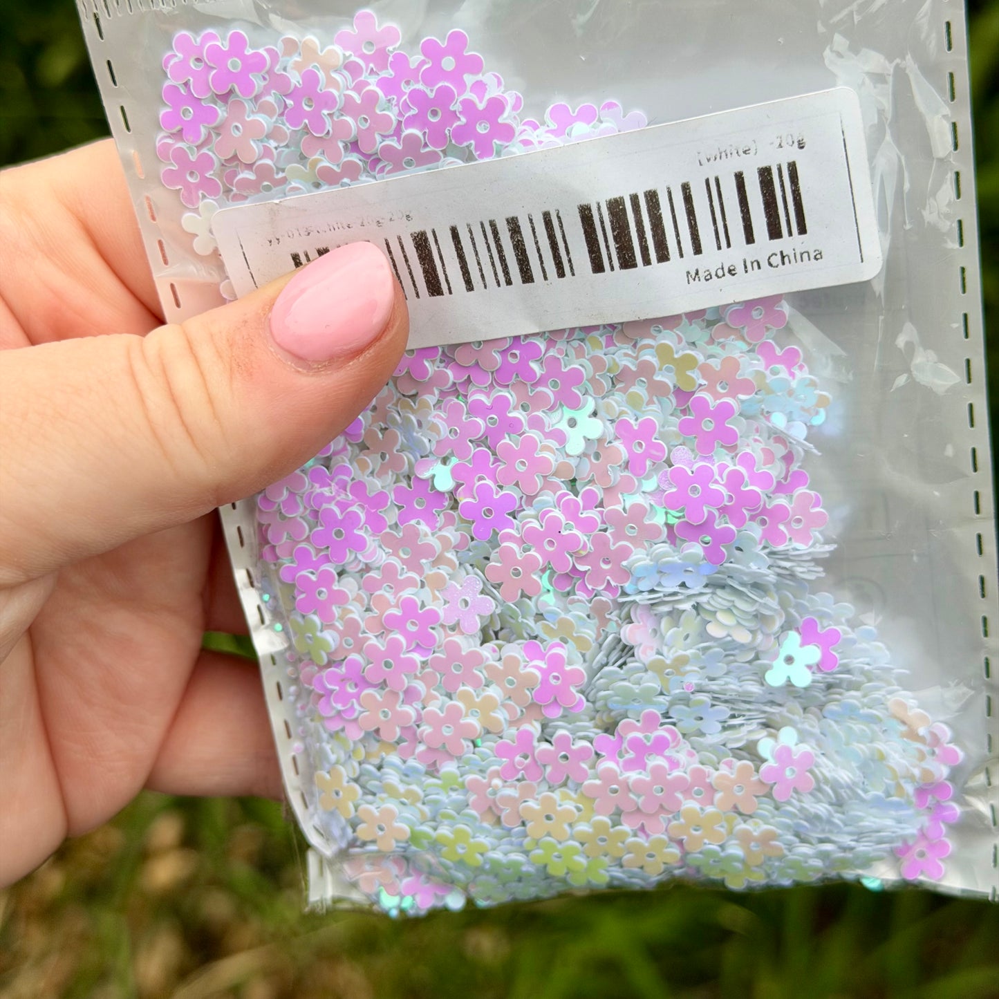 The Nova Glitter Tag